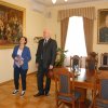 Delegacja z Odeskiego Narodowego Uniwersytetu Morskiego w jarosławskiej PWSTE w ramach programu Erasmus+