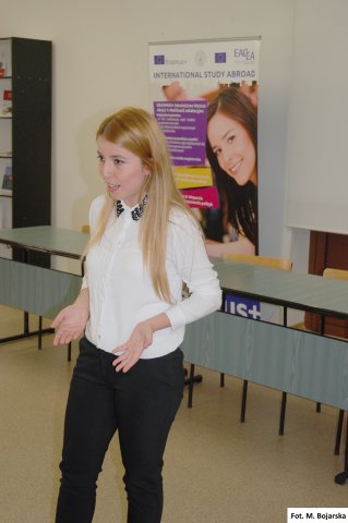 Dzień Międzynarodowy Erasmusów i członków Studenckiego Koła Naukowego "Promotorzy Zdrowia"