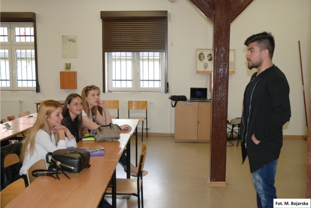 Dzień Międzynarodowy Erasmusów i członków Studenckiego Koła Naukowego "Promotorzy Zdrowia"