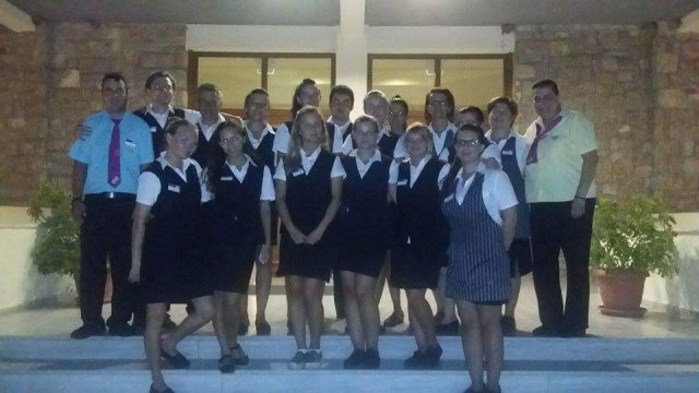 Mariya Zemlyarska i Kateryna Sokorenko w Simantro Beach Hotel korzystają z programu Erasmus+ w okresie 06.06.2016 r.-23.09.2016 r.