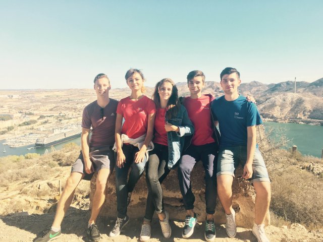 Olena Hriadun, Yevgen Rybka oraz Natalia Maliutova i Vlad Verteleckiy na Politecnica de Cartagena spędzają semestr studiów w ramach programu Erasmus+ (19.09.2016 r. – 11.02.2017 r.) 