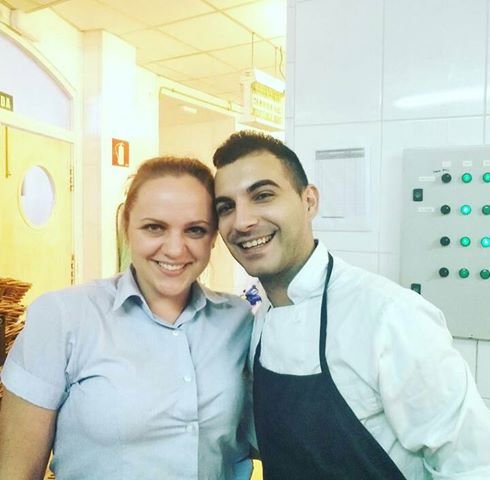 Yuliia Mitiakova podczas praktyk z Erasmusem+ 12.07.-27.09.2016 w Ona Cala Pi Club w Hiszpanii