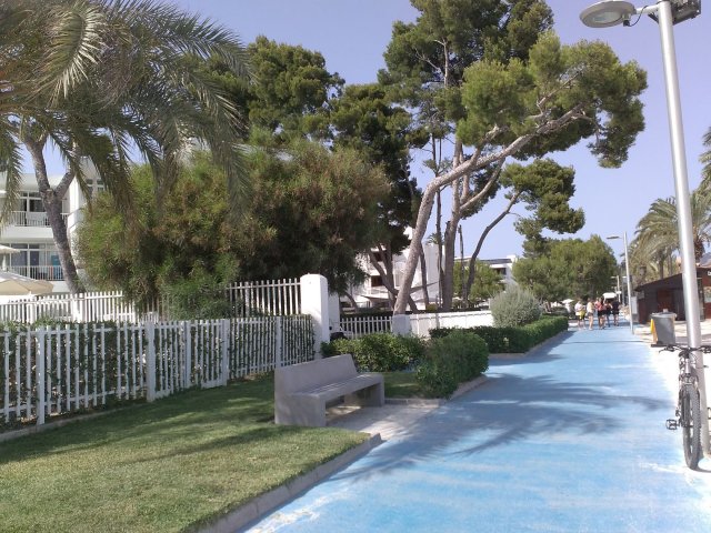 Yuliia Mitiakova podczas praktyk z Erasmusem+ 12.07.-27.09.2016 w Ona Cala Pi Club w Hiszpanii