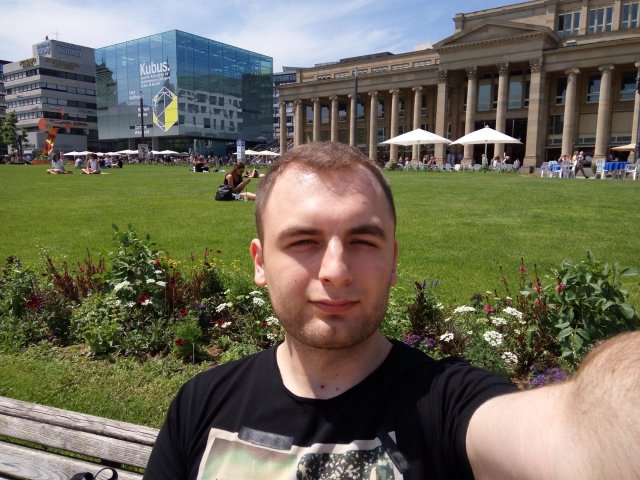 Marek Tytuła z II roku informatyki PWSTE w Jarosławiu na studiach z Erasmusem+ w niemieckiej Hochschule für Technik w Stuttgart