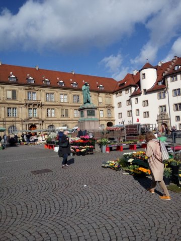 Marek Tytuła z II roku informatyki PWSTE w Jarosławiu na studiach z Erasmusem+ w niemieckiej Hochschule für Technik w Stuttgart
