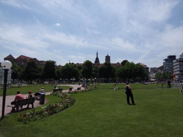 Marek Tytuła z II roku informatyki PWSTE w Jarosławiu na studiach z Erasmusem+ w niemieckiej Hochschule für Technik w Stuttgart