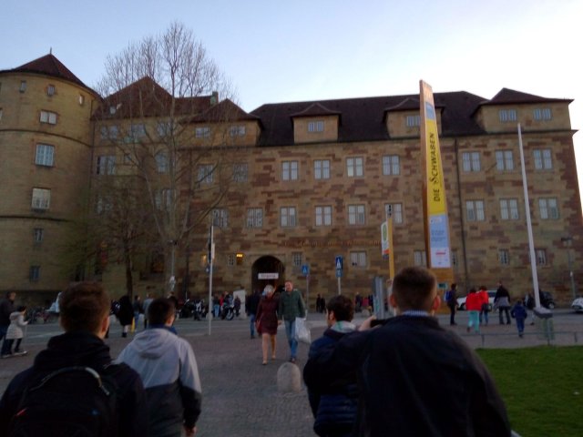 Marek Tytuła z II roku informatyki PWSTE w Jarosławiu na studiach z Erasmusem+ w niemieckiej Hochschule für Technik w Stuttgart