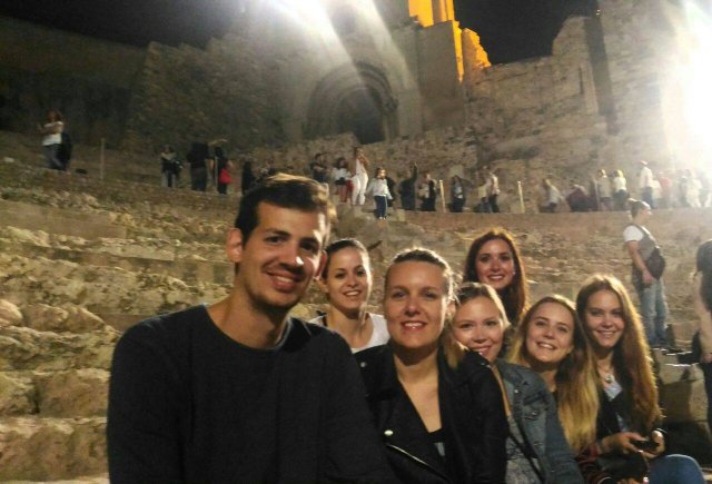 Kateryna Sokorenko podczas studiów na Politecnica de Cartagena – semestr letni 2016/2017 ze stypendium Erasmus+