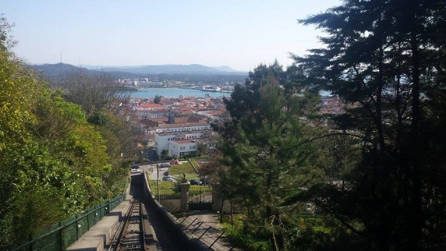Vlada Kuznietsova i Vitalii Kondrenko, studenci studiów magisterskich z zarządzania PWSTE w Jarosławiu podczas studiów w ramach programu Erasmus+ w Escola Superior de Tecnologias de Fafe - Portugalia