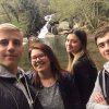 Vlada Kuznietsova i Vitalii Kondrenko, studenci studiów magisterskich z zarządzania PWSTE w Jarosławiu podczas studiów w ramach programu Erasmus+ w Escola Superior de Tecnologias de Fafe - Portugalia