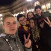 Vlada Kuznietsova i Vitalii Kondrenko, studenci studiów magisterskich z zarządzania PWSTE w Jarosławiu podczas studiów w ramach programu Erasmus+ w Escola Superior de Tecnologias de Fafe - Portugalia