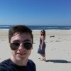 Vlada Kuznietsova i Vitalii Kondrenko, studenci studiów magisterskich z zarządzania PWSTE w Jarosławiu podczas studiów w ramach programu Erasmus+ w Escola Superior de Tecnologias de Fafe - Portugalia