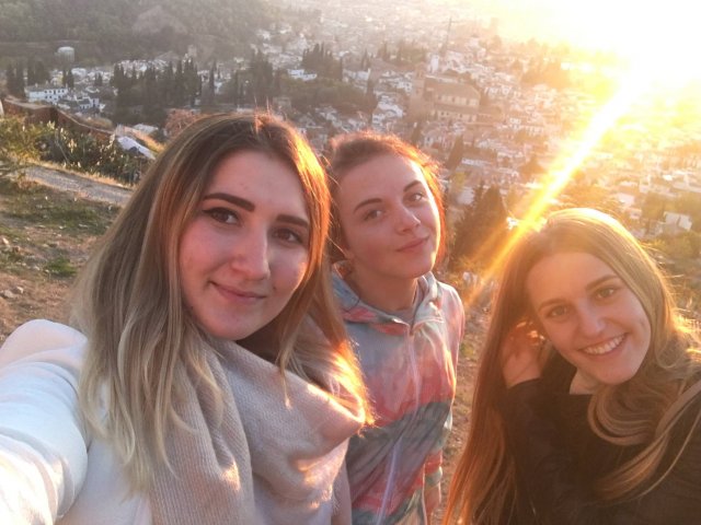Studentki turystyki i rekreacji PWSTE w Jarosławiu: Yuliia Malohlovets i Maryna Tieriekhova na Politecnica de Cartagena w Hiszpanii spędziły semestr studiów w ramach programu Erasmus+ (19.09.2016 r.-11.02.2017 r.) 