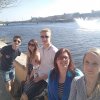Vlada Kuznietsova i Vitalik Kondrenko, studenci studiów magisterskich z zarządzania PWSTE w Jarosławiu podczas semestru w ramach programu Erasmus+ w Escola Superior de Tecnologias de Fafe