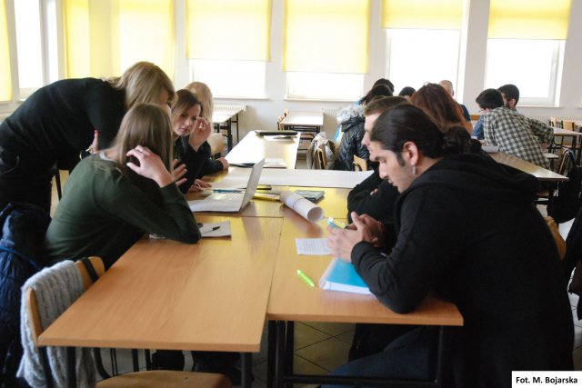 WSPÓLNE ZAJĘCIA STUDENTÓW: POLSKICH I ZAGRANICZNYCH Z PROGRAMU ERASMUS+ 
