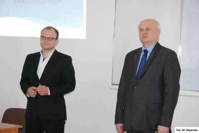 Profesor z Uniwersytetu Bankowości w Kijowie gościem PWSTE w Jarosławiu realizując program Erasmus+