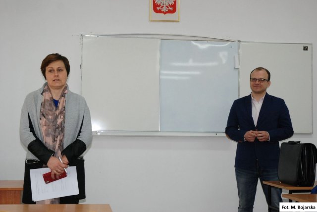 Profesor z Uniwersytetu Bankowości w Kijowie gościem PWSTE w Jarosławiu realizując program Erasmus+