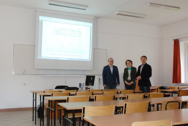 Profesor z Uniwersytetu Bankowości w Kijowie gościem PWSTE w Jarosławiu realizując program Erasmus+