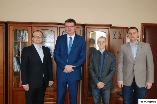 Profesor z Uniwersytetu Bankowości w Kijowie gościem PWSTE w Jarosławiu realizując program Erasmus+