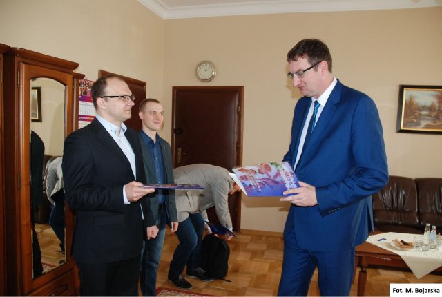 Profesor z Uniwersytetu Bankowości w Kijowie gościem PWSTE w Jarosławiu realizując program Erasmus+