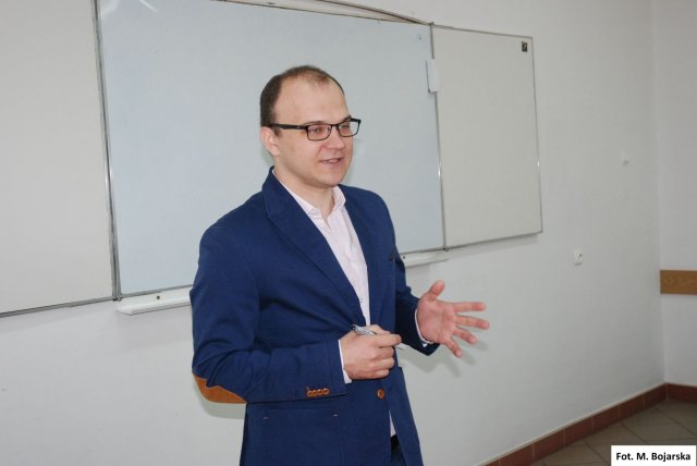 Profesor z Uniwersytetu Bankowości w Kijowie gościem PWSTE w Jarosławiu realizując program Erasmus+