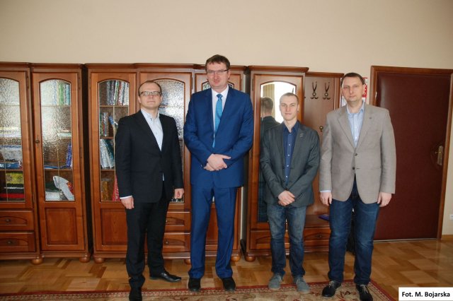 Profesor z Uniwersytetu Bankowości w Kijowie gościem PWSTE w Jarosławiu realizując program Erasmus+