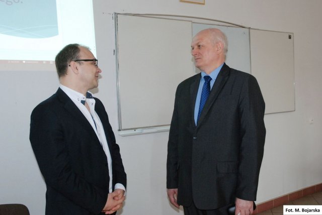 Profesor z Uniwersytetu Bankowości w Kijowie gościem PWSTE w Jarosławiu realizując program Erasmus+