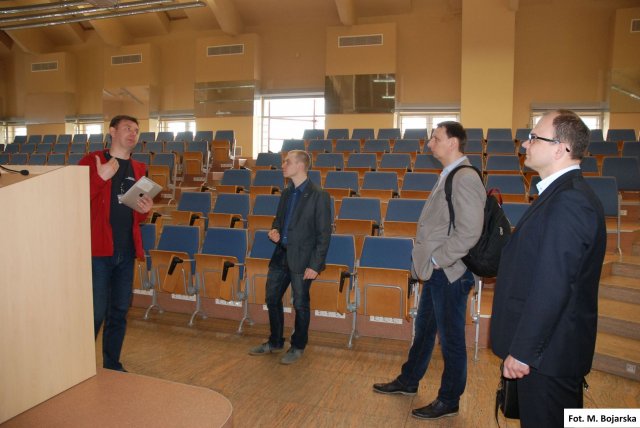 Profesor z Uniwersytetu Bankowości w Kijowie gościem PWSTE w Jarosławiu realizując program Erasmus+