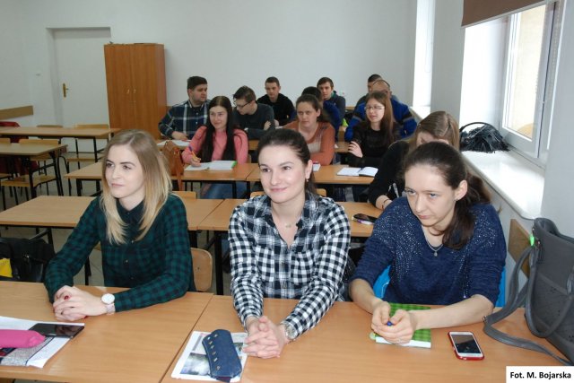 Profesor z Uniwersytetu Bankowości w Kijowie gościem PWSTE w Jarosławiu realizując program Erasmus+