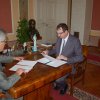 Podpisanie umowy o współpracy między PWSTE i Politechniką Lwowską