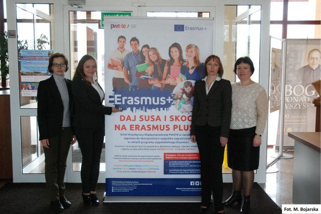 Kolejni zagraniczni naukowcy z wykładami w jarosławskiej PWSTE w ramach programu Erasmus+