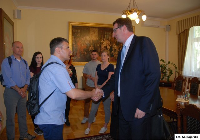 Reprezentacja z Uniwersytetu New Haven w PWSTE