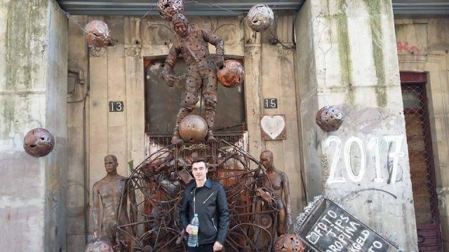 Student studiów magisterskich z zarządzania PWSTE w Jarosławiu podczas semestru w ramach programu Erasmus+ w Escola Superior de Tecnologias de Fafe - Portugalia