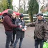 PWSTE podczas 25. kwesty na Starym Cmentarzu w dniu 1 listopada 2017 r.
