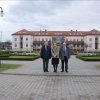 Rektor i Prorektor odeskiej Państwowej Akademii Budownictwa i Architektury w PWSTE w Jarosławiu