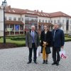 Rektor i Prorektor odeskiej Państwowej Akademii Budownictwa i Architektury w PWSTE w Jarosławiu