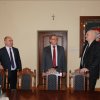 Rektor i Prorektor odeskiej Państwowej Akademii Budownictwa i Architektury w PWSTE w Jarosławiu