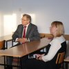 Rektor i Prorektor odeskiej Państwowej Akademii Budownictwa i Architektury w PWSTE w Jarosławiu