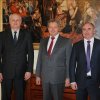 Rektor i Prorektor odeskiej Państwowej Akademii Budownictwa i Architektury w PWSTE w Jarosławiu