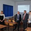 Rektor i Prorektor odeskiej Państwowej Akademii Budownictwa i Architektury w PWSTE w Jarosławiu