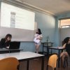 Yuliia Kryvoruk, studentka zarządzania PWSTE w Jarosławiu podczas semestru w ramach programu Erasmus+ w Escola Superior de Tecnologias de Fafe