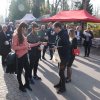 PWSTE podczas 26. kwesty  na Starym Cmentarzu w dniu 1 listopada 2018 r.