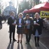 PWSTE podczas 26. kwesty  na Starym Cmentarzu w dniu 1 listopada 2018 r.