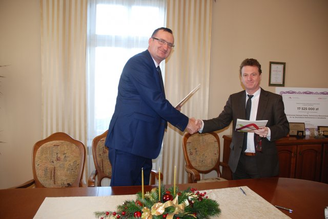 Podpisanie umowy o współpracy między PWSTE i Partium Christian University z siedzibą w Oradei w Rumunii