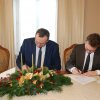 Podpisanie umowy o współpracy między PWSTE i Partium Christian University z siedzibą w Oradei w Rumunii