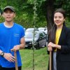 SADZENIE DRZEWA PRZEZ STUDENTÓW Z ZAGRANICY NA TERENIE KAMPUSU PWSTE