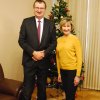 Prof. Anzhela Kuznyetsova - Rektor Uniwersytetu Bankowości w Kijowie gościem PWSTE w Jarosławiu (9-13.12.2019 r.) w ramach programu Erasmus+