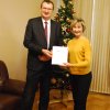 Prof. Anzhela Kuznyetsova - Rektor Uniwersytetu Bankowości w Kijowie gościem PWSTE w Jarosławiu (9-13.12.2019 r.) w ramach programu Erasmus+