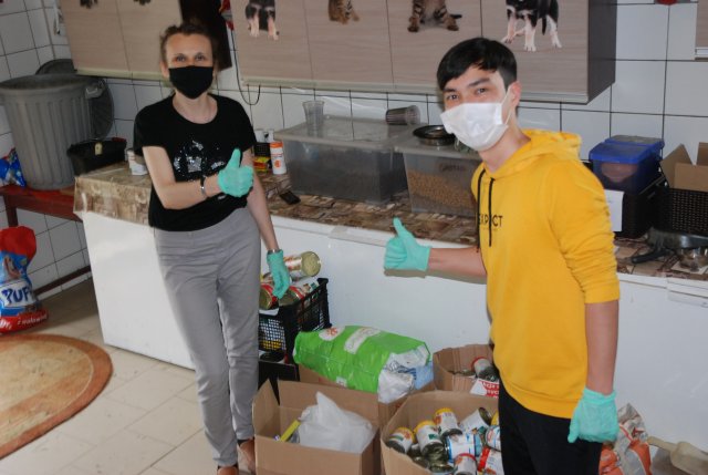 WIZYTA W SCHRONISKU DLA BEZDOMNYCH ZWIERZĄT W ORZECHOWCACH