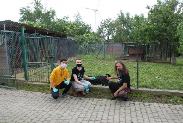 WIZYTA W SCHRONISKU DLA BEZDOMNYCH ZWIERZĄT W ORZECHOWCACH